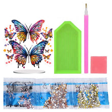Load image into Gallery viewer, Butterfly Round+Special Shape Diamond Painting Art Tabletop Ornaments Kit (#1)