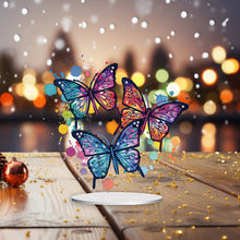 Load image into Gallery viewer, Butterfly Round+Special Shape Diamond Painting Art Tabletop Ornaments Kit (#2)