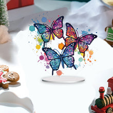 Load image into Gallery viewer, Butterfly Round+Special Shape Diamond Painting Art Tabletop Ornaments Kit (#2)