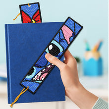 Load image into Gallery viewer, 15 PCS Diamond Painting Bookmarks for Reading Lover (Cartoon Disneyland)
