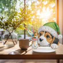 Load image into Gallery viewer, Diamond Painting Desktop Decoration for Home Office Desktop Decor(Dog and Pixie)