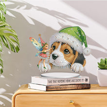 Load image into Gallery viewer, Diamond Painting Desktop Decoration for Home Office Desktop Decor(Dog and Pixie)