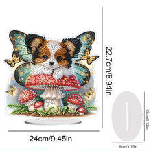 Load image into Gallery viewer, Diamond Painting Desktop Decor for Home Office Desktop Decor (Butterfly Teddy)