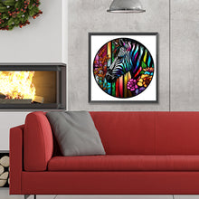 Load image into Gallery viewer, Diamond Painting - Full Round - Colorful zebra (30*30CM)