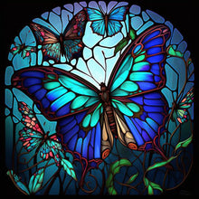 Load image into Gallery viewer, Diamond Painting - Full Round - Colorful butterflies (30*30CM)