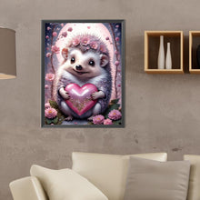 Load image into Gallery viewer, Diamond Painting - Full Round - hedgehog (30*40CM)