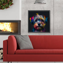 Load image into Gallery viewer, Diamond Painting - Full Round - color puppy (30*30CM)