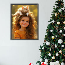 Load image into Gallery viewer, Diamond Painting - Full Square - girl (30*40CM)