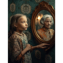 Load image into Gallery viewer, Diamond Painting - Full Square - girl (30*40CM)