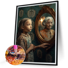 Load image into Gallery viewer, Diamond Painting - Full Square - girl (30*40CM)