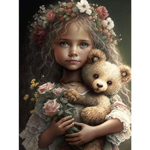 Load image into Gallery viewer, Diamond Painting - Full Square - girl (30*40CM)