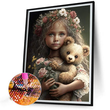 Load image into Gallery viewer, Diamond Painting - Full Square - girl (30*40CM)