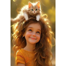 Load image into Gallery viewer, Diamond Painting - Full Square - girl (50*70CM)