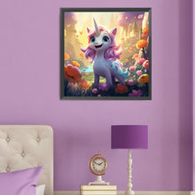 Load image into Gallery viewer, Diamond Painting - Full Round - unicorn (50*50CM)