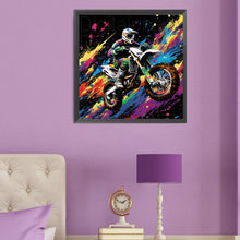 Load image into Gallery viewer, Diamond Painting - Full Round - motorcycle (50*50CM)