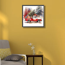 Load image into Gallery viewer, Diamond Painting - Full Round - red truck (50*50CM)