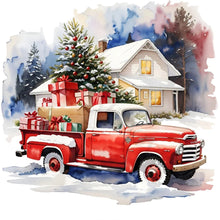 Load image into Gallery viewer, Diamond Painting - Full Round - red truck (50*50CM)