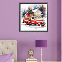 Load image into Gallery viewer, Diamond Painting - Full Round - red truck (50*50CM)