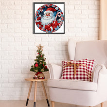 Load image into Gallery viewer, Diamond Painting - Partial Special Shaped - Santa Claus (30*30CM)