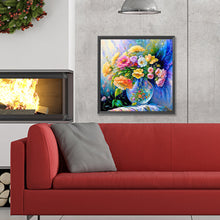 Load image into Gallery viewer, Diamond Painting - Full Round - beautiful flowers (30*30CM)