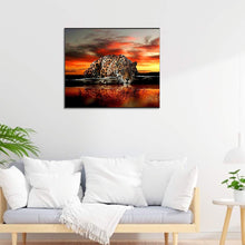 Load image into Gallery viewer, Diamond Painting - Full Round - Drinking leopard (60*50CM)