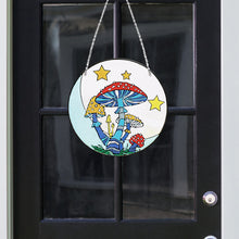 Load image into Gallery viewer, Acrylic Mushroom Single-Sided DIY Diamond Painting Hanging Pendant 20x20cm (#2)