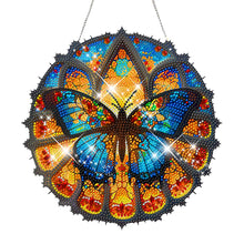 Load image into Gallery viewer, Acrylic Gorgeous Butterfly Single-Sided Diamond Painting Hanging Pendant (#1)