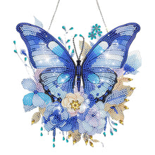Load image into Gallery viewer, Acrylic Gorgeous Butterfly Single-Sided Diamond Painting Hanging Pendant (#2)