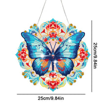 Load image into Gallery viewer, Acrylic Gorgeous Butterfly Single-Sided Diamond Painting Hanging Pendant (#3)