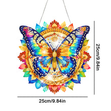 Load image into Gallery viewer, Acrylic Gorgeous Butterfly Single-Sided Diamond Painting Hanging Pendant (#5)