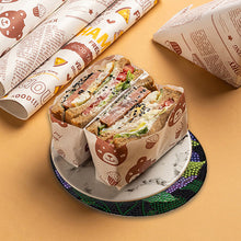 Load image into Gallery viewer, 4PCS Wooden Diamond Painted Placemat Round Placemat with Holder(Rose Bouquet #7)