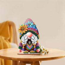 Load image into Gallery viewer, Acrylic Diamond Painting Desktop Decor for Office Desktop Decor (Garden Gnome)