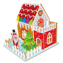 Load image into Gallery viewer, Wooden Diamond Painting Desktop Decor for Office Desktop Decor (Candy House)