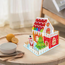 Load image into Gallery viewer, Wooden Diamond Painting Desktop Decor for Office Desktop Decor (Candy House)
