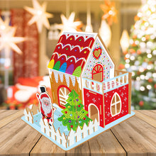 Load image into Gallery viewer, Wooden Diamond Painting Desktop Decor for Office Desktop Decor (Candy House)