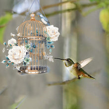 Load image into Gallery viewer, Acrylic Flower Birdcage Single-Sided DIY Diamond Painting Hanging Pendant (#2)