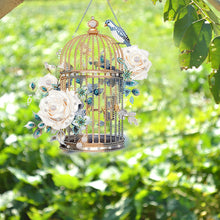 Load image into Gallery viewer, Acrylic Flower Birdcage Single-Sided DIY Diamond Painting Hanging Pendant (#2)