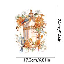 Load image into Gallery viewer, Acrylic Flower Birdcage Single-Sided DIY Diamond Painting Hanging Pendant (#5)