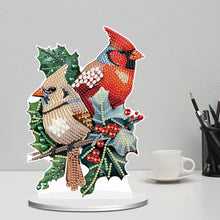 Load image into Gallery viewer, Diamond Painting Desktop Ornaments Kit for Office Desktop Decor (Two Birds #2)