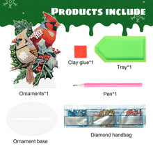 Load image into Gallery viewer, Diamond Painting Desktop Ornaments Kit for Office Desktop Decor (Two Birds #2)