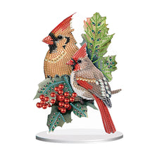 Load image into Gallery viewer, Diamond Painting Desktop Ornaments Kit for Home Office Desktop Decor (Bird #4)