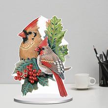 Load image into Gallery viewer, Diamond Painting Desktop Ornaments Kit for Home Office Desktop Decor (Bird #4)