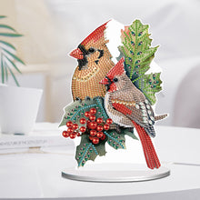 Load image into Gallery viewer, Diamond Painting Desktop Ornaments Kit for Home Office Desktop Decor (Bird #4)