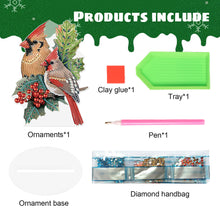 Load image into Gallery viewer, Diamond Painting Desktop Ornaments Kit for Home Office Desktop Decor (Bird #4)