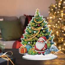 Load image into Gallery viewer, Diamond Painting Desktop Ornaments Kit for Home Office Desktop Decor (Santa)