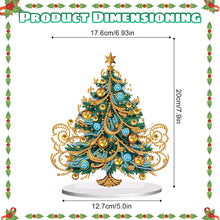 Load image into Gallery viewer, Diamond Painting Desktop Ornaments Kit for Office Desktop Decor (Xmas Tree #16)