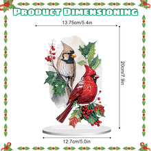 Load image into Gallery viewer, Diamond Painting Desktop Ornaments Kit for Office Desktop Decor (Two Birds #17)
