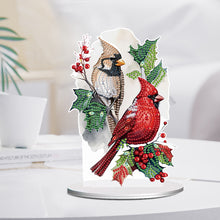 Load image into Gallery viewer, Diamond Painting Desktop Ornaments Kit for Office Desktop Decor (Two Birds #17)