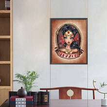 Load image into Gallery viewer, Diamond Painting - Full Round - amazon girl (40*50CM)