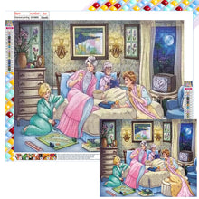 Load image into Gallery viewer, Diamond Painting - Full Square - Evening party (50*40CM)